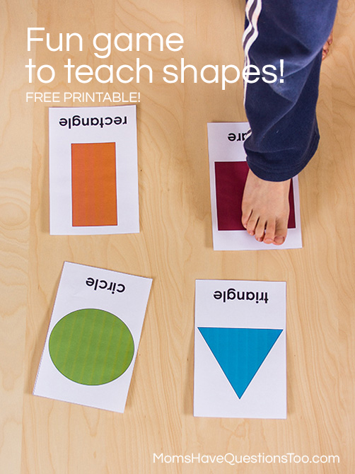 Find The Shape Teaching Shapes Activity Moms Have Questions Too