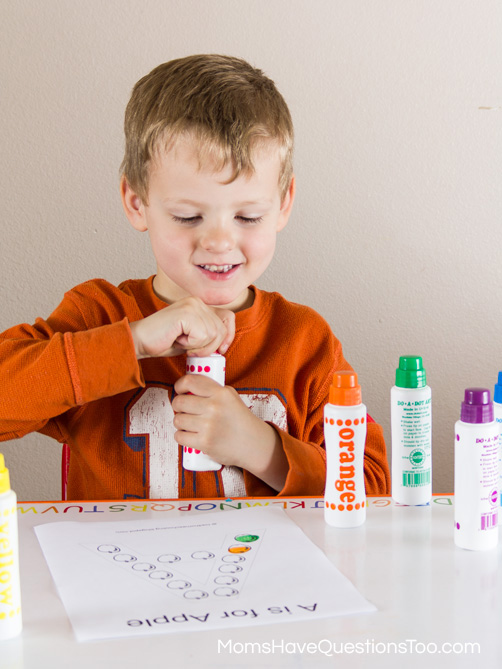 Do-a-Dot Markers Review - Moms Have Questions Too