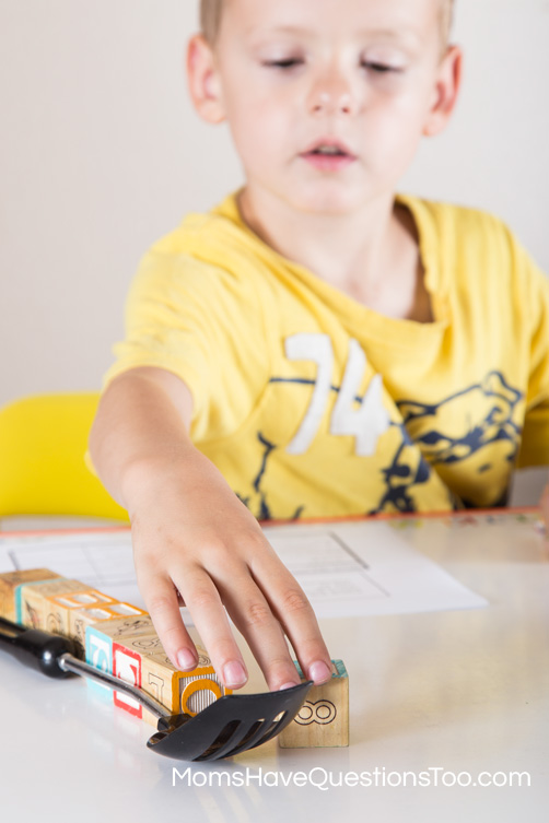 Measure with Blocks: A Fun Preschool Measuring Activity