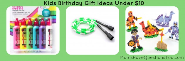 Inexpensive Birthday Gift Ideas for Kids